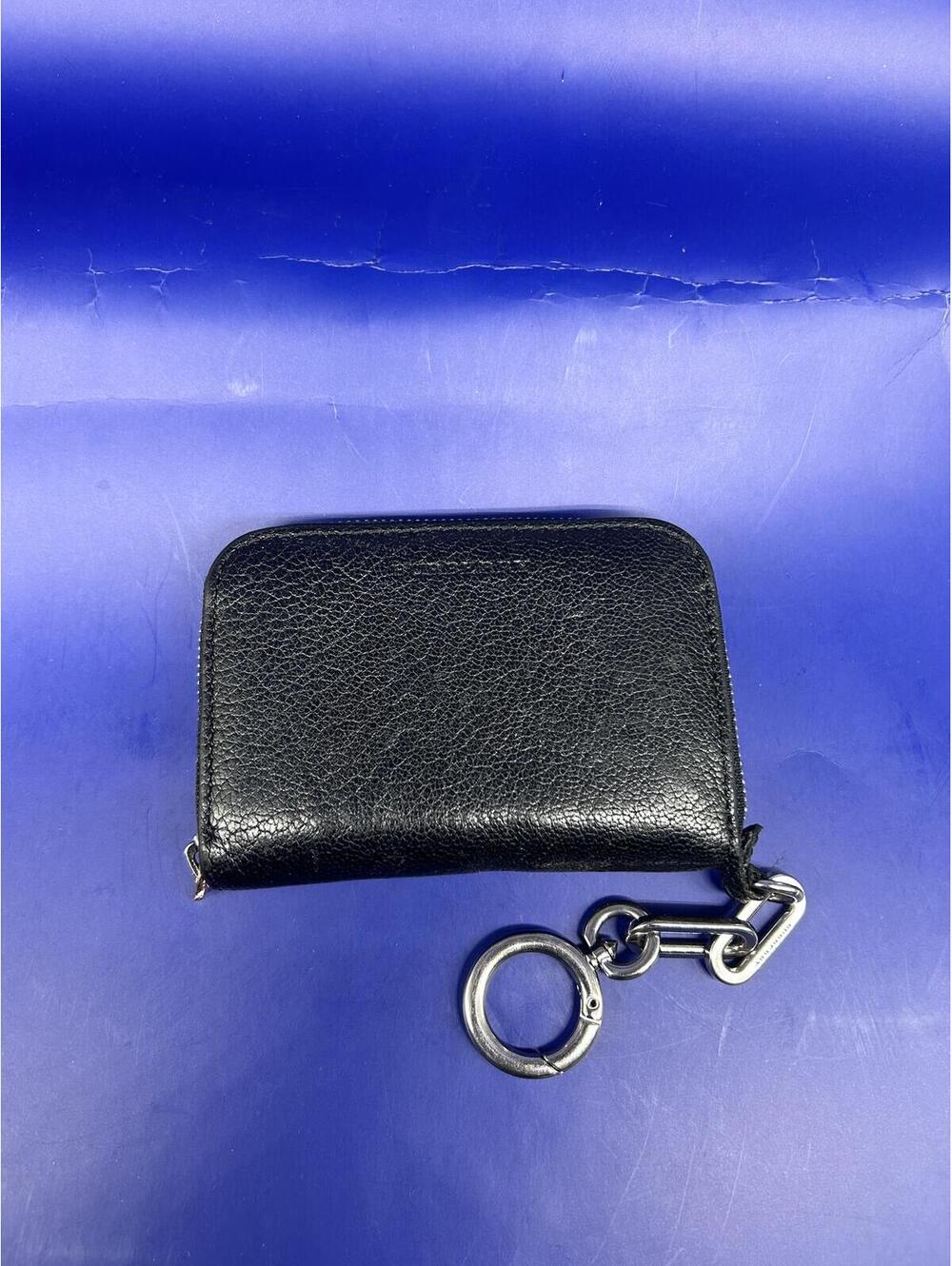 Authentic Burberry Black Grainy Leather Zippy Coin Purse - Compact Wallet - Picture 4 of 9